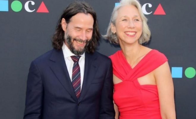 Alexandra Grant e Keanu Reeves ph IG