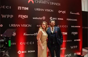 Charity Dinner Gianluca De Marchi con Claudia Gerini