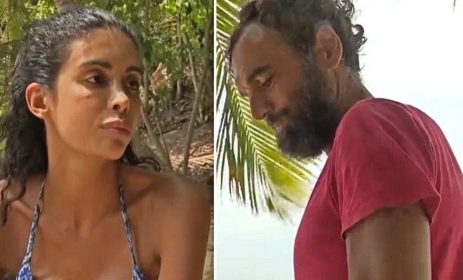 Ahlam El Brinis e Dino Giarrusso