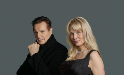 Pamela Anderson e Liam Neeson