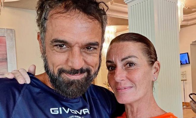 Dino Giarrusso e Cristina Plevani