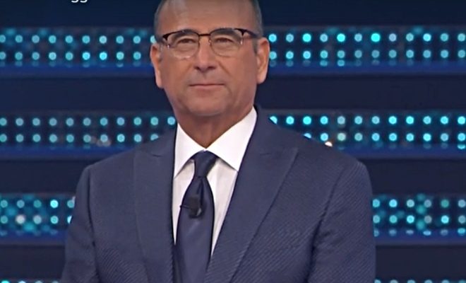 Carlo Conti a Sanremo