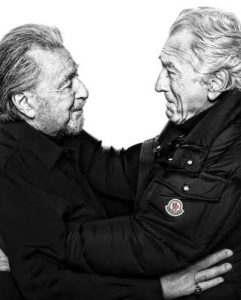 De Niro e al PAcino abbraccio Mocler ph IG