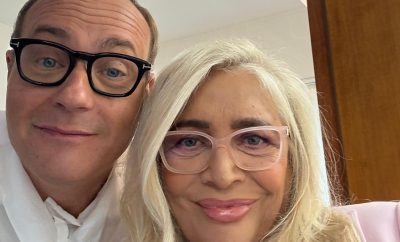 Tommaso Cerno e Mara Venier ph press