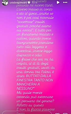 Storia Ig di Cristina Plevani