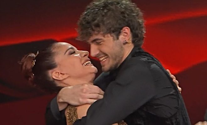 Andrea Delogu e Nikita Perotti