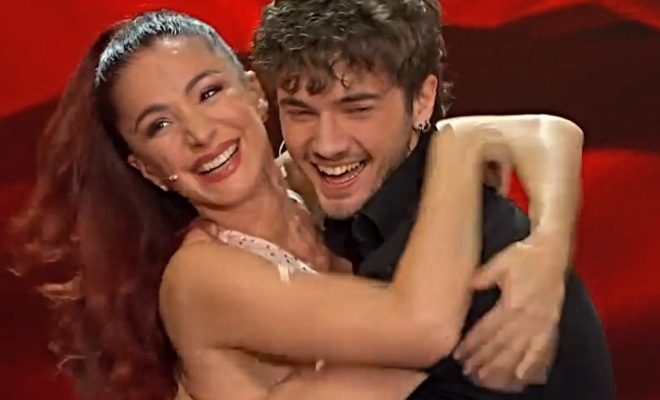 Andrea Delogu e Nikita Perotti