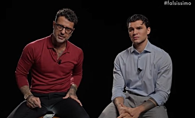 Fabrizio Corona e Antonio Modugno