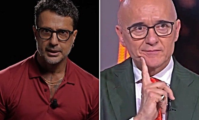 Fabrizio Corona e Alfonso Signorini