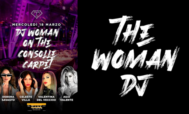 The Woman Dj locandina