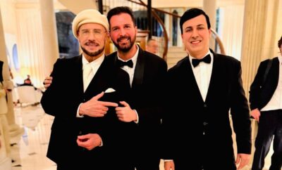 Andrea Iervolino e John Travolta - Festival di Cannes ph Press