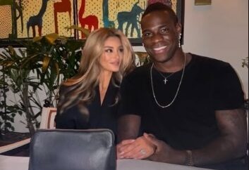 Balotelli e Angelica Moccia ph IG