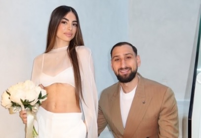 Donnarumma e Alessia Elefante ph IG