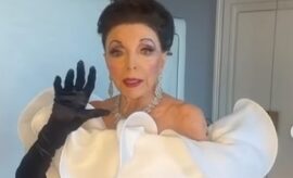 Joan Collins - festival di Cannes ph IG