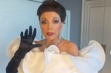 Joan Collins - festival di Cannes ph IG