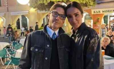 Piersilvio Berlusconi e Silvia Toffanin Portofino ph IG