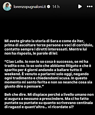 UeD, Sara Guadenzi e Alessio si sono lasciati? “Mi sento ferita, abbiamo litigato ed è sparito”