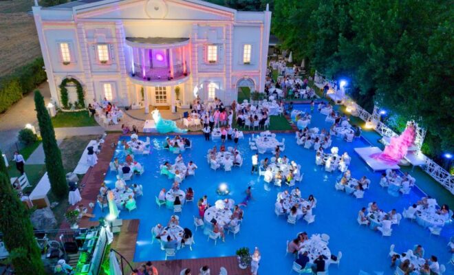 WHITE DINNER WATER SHOW EVA3000 ph Press