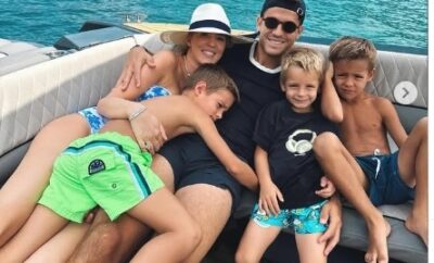 famiglia Alvaro Morata e Alice Campello ph IG