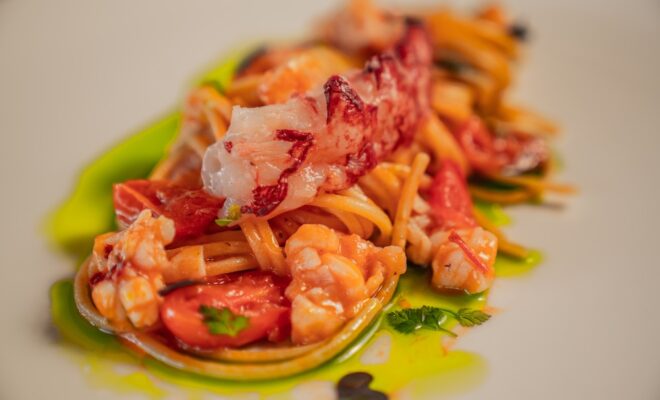 Chitarra all'astice ph Press