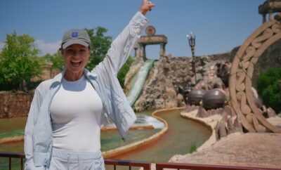 Michelle Hunziker a Gardaland Resort ph Press