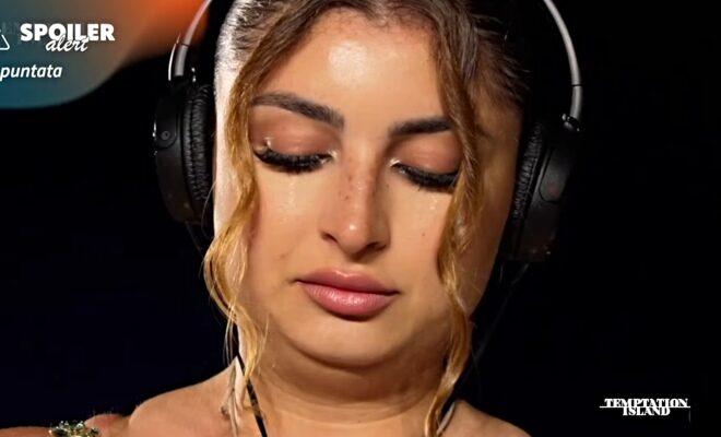 Temptation Island, Sabrina piange per Giovanni