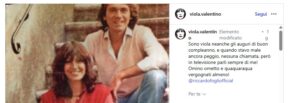 Viola Valentino contro Riccardo Fogli per il compleanno