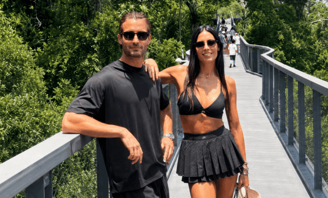Elisabetta Gregoraci e Lodovico Patti ph ig