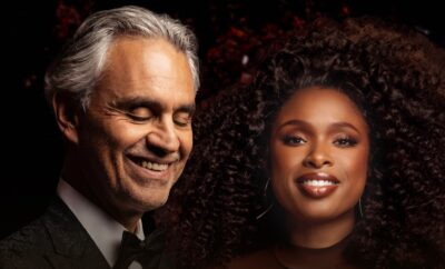 Andrea Bocelli e Jennifer Hudson ph ig