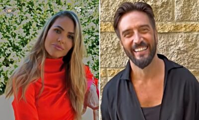 Ilary Blasi e Alex Belli