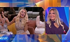 Valeria Marini e Selvaggia Lucarelli GF Vip