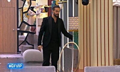 Alex Belli furioso al GF Vip