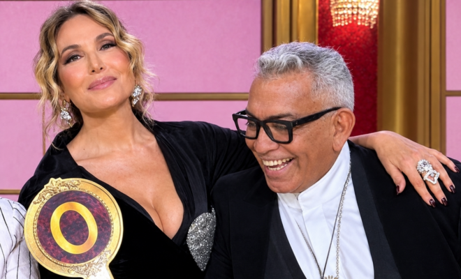 Barbara D'Urso e Mariotto ph AI