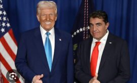 Paolo Zampolli e Donald Trump ph Press