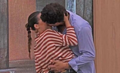 Piera Meloni e Alessandro Roncaccia bacio